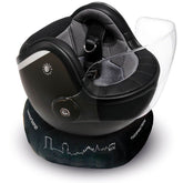 Atollo SKYLINE, un appoggiacasco in neoprene elegante e antiscivolo. Ideale per moto. Di TUCANO URBANO.